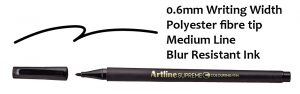 EPFS-210 Writing width