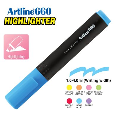 Artline® 660 Highlighter (EK-660) - Image 3