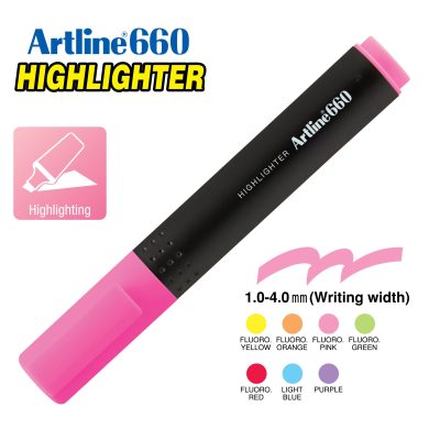Artline® 660 Highlighter (EK-660) - Image 6