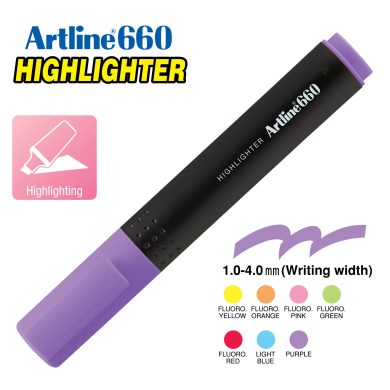 Artline® 660 Highlighter (EK-660) - Image 7