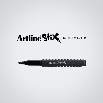Artline® STIX Brush Marker (ETX-F)