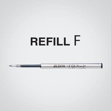 Zebra Refill F 0.7mm