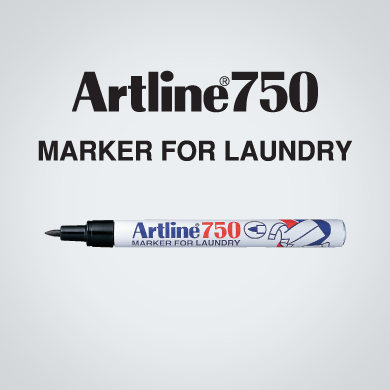 Artline Laundry Marker for Light Coloured Fabrics