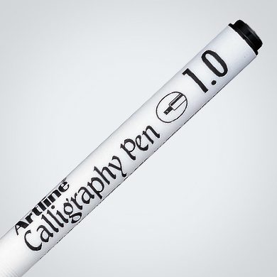 Artline® Calligraphy Pen 1.0 (EK-241) - Image 4