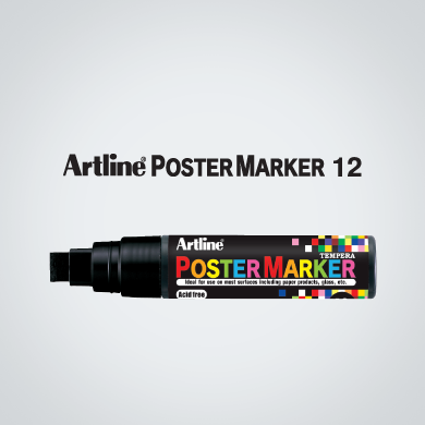 Artline® Poster Marker 12 (EPP-12)