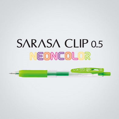 Zebra Sarasa Clip Neon 0.5 (JJ15)