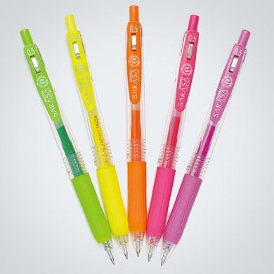 Zebra Sarasa Clip Neon 0.5 (JJ15) - Image 5