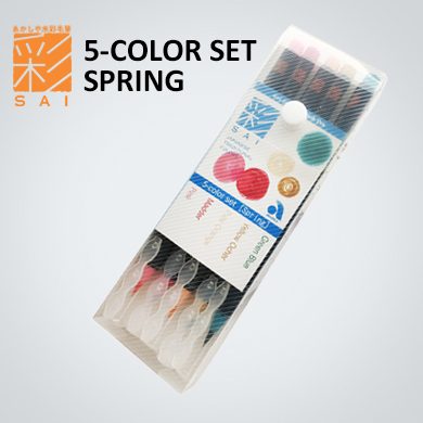 5 Color Set Spring