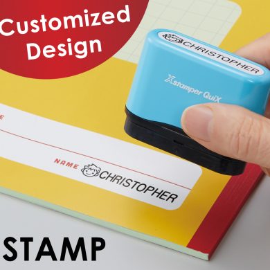 Xstamper® QuiX Name Stamp (Customized Design)