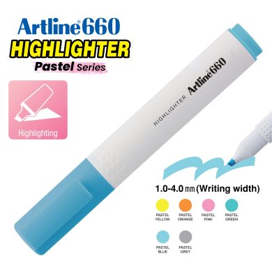 Artline® 660 Highlighter PASTEL - Image 10