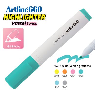Artline® 660 Highlighter PASTEL - Image 9