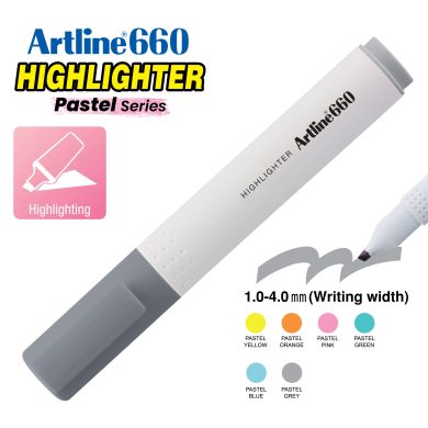 Artline® 660 Highlighter PASTEL - Image 8