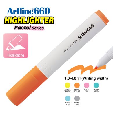 Artline® 660 Highlighter PASTEL - Image 7