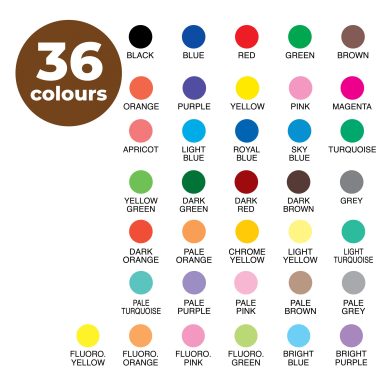 Artline Supreme Fine Brush Pen (36 Colors Set) - Image 3